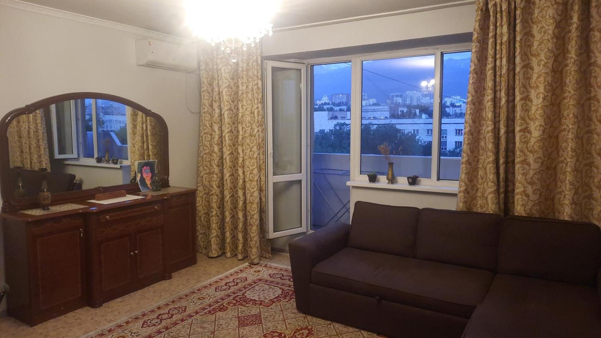 אלמטי Apartment Shevchenko Panfilova מראה חיצוני תמונה